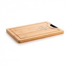 Tabla bambú corte y presentaciónCarnívoro 35x25x2 cm