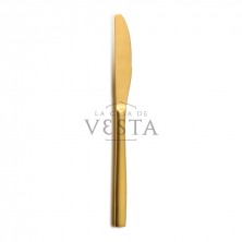 Cuchillo Mesa BCN Oro (Caja 12 Uds) Comas - La Casa de Vesta
