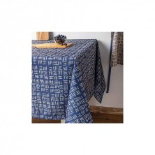 Mantel Antimanchas Azul Vinthera 145 x 145 cm