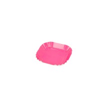 Mini Bandeja Cuadrada Fucsia 5,5 x 5,5 cm. (Pack 100 Uds.) García de Pou - La Casa de Vesta