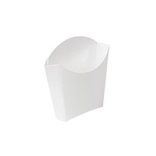 Cajetillas Para Fritos Blanco 14,5 x 9,5 x 18 cm. 190 G (Pack 200 Uds.) García de Pou - La Casa de Vesta